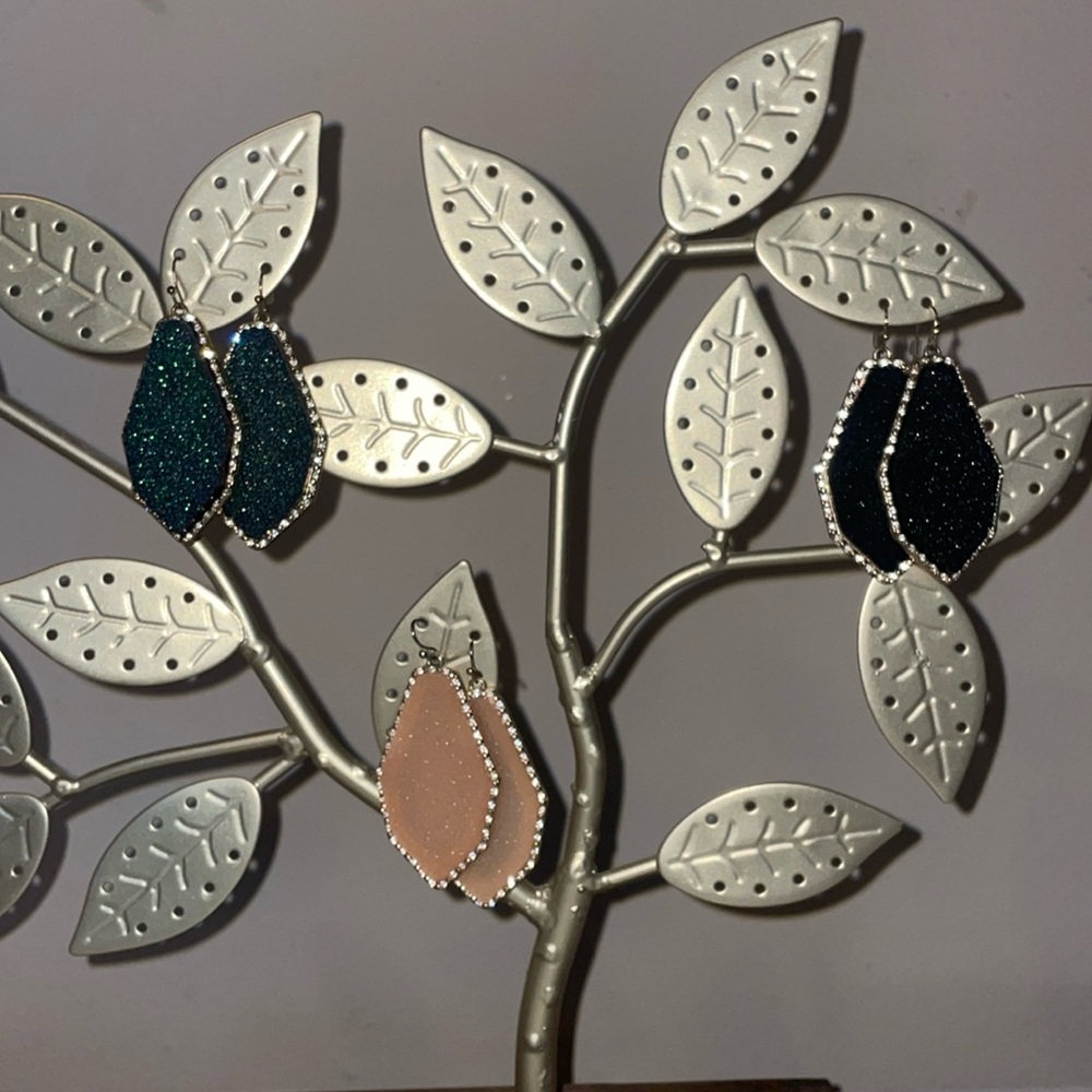 “Stone” Earring Trio